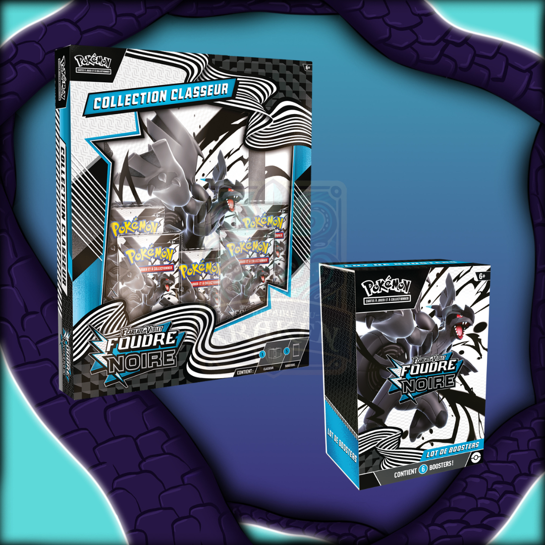 Coffret Classeur (5 boosters) + Bundle Foudre Noire (6 boosters)