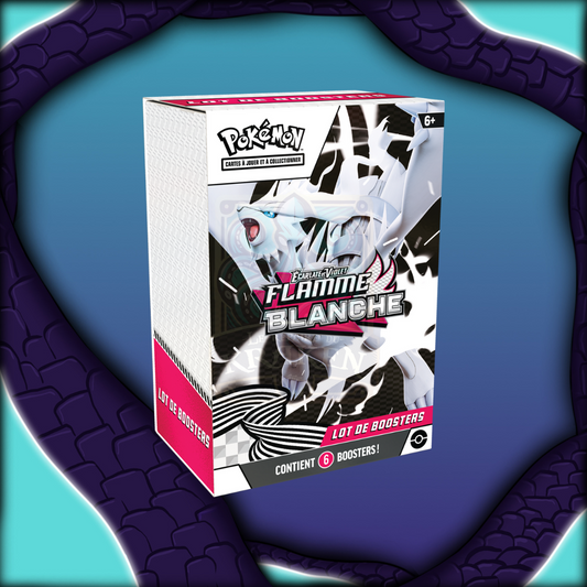 Bundle 6 Boosters Pokémon EV10.5 – Flamme Blanche