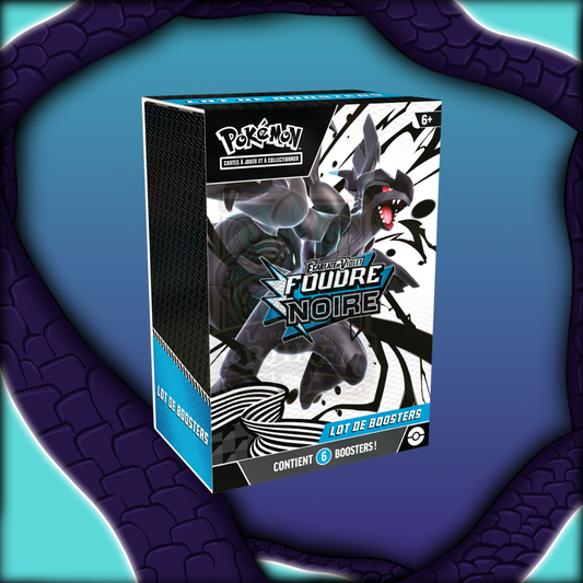 Bundle 6 Boosters Pokémon EV10.5 – Foudre Noire