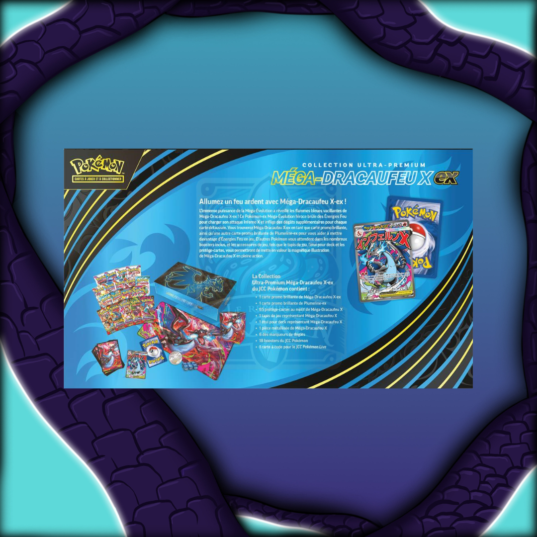 Coffret Ultra-Premium Méga Dracaufeu X UPC