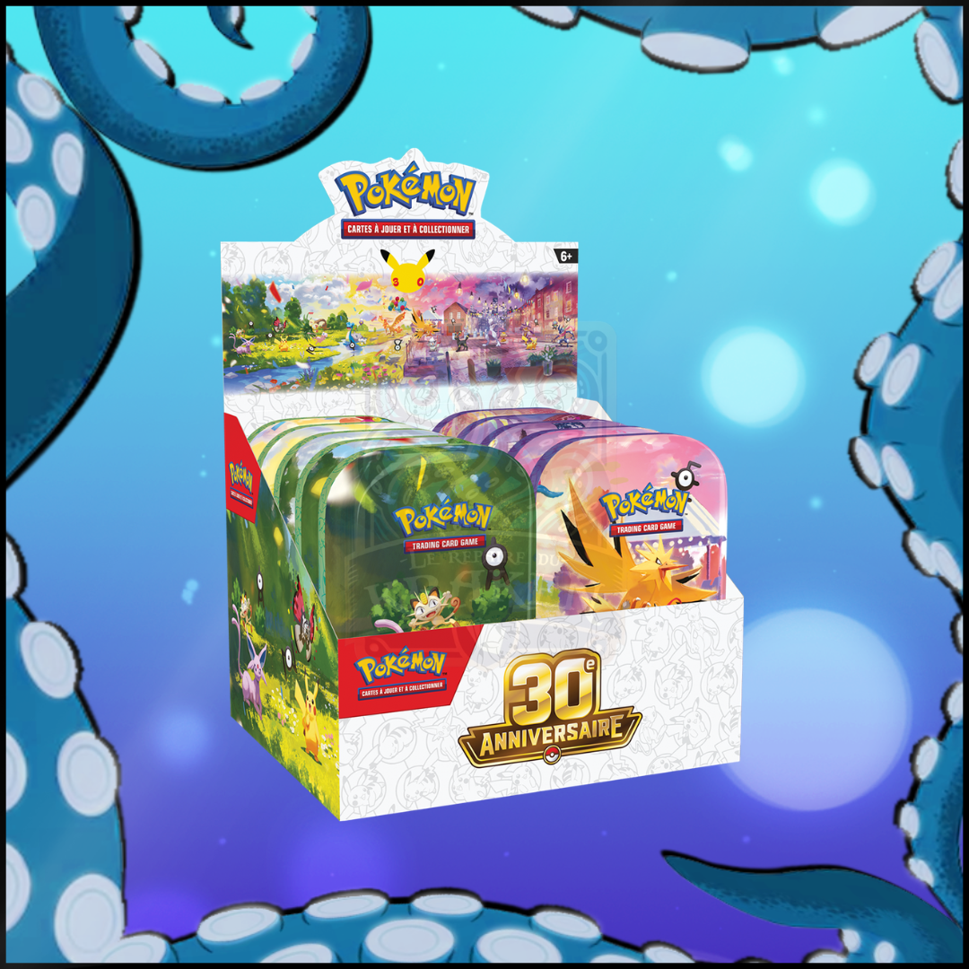Display Mini Tins 30e Anniversaire