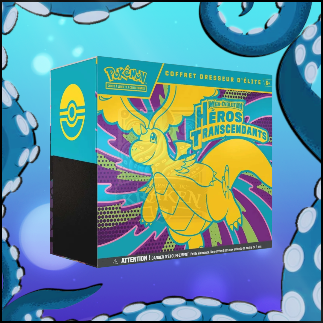 Coffret Dresseur d’Élite ME02.5 – Héros Transcendants (Méga-Évolution) [FR]