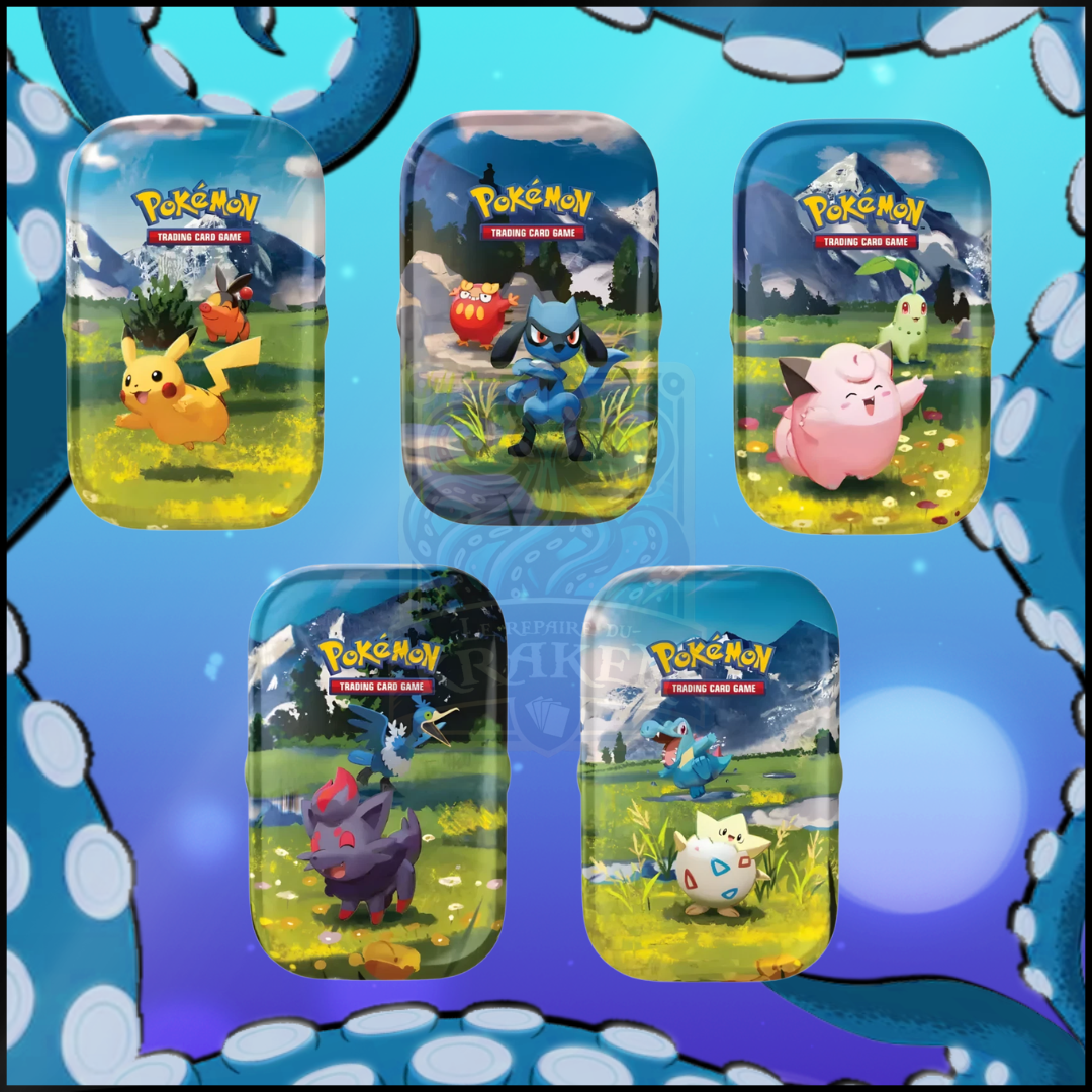 Display Mini Tins Pokémon ME02.5 – Héros Transcendants [FR]